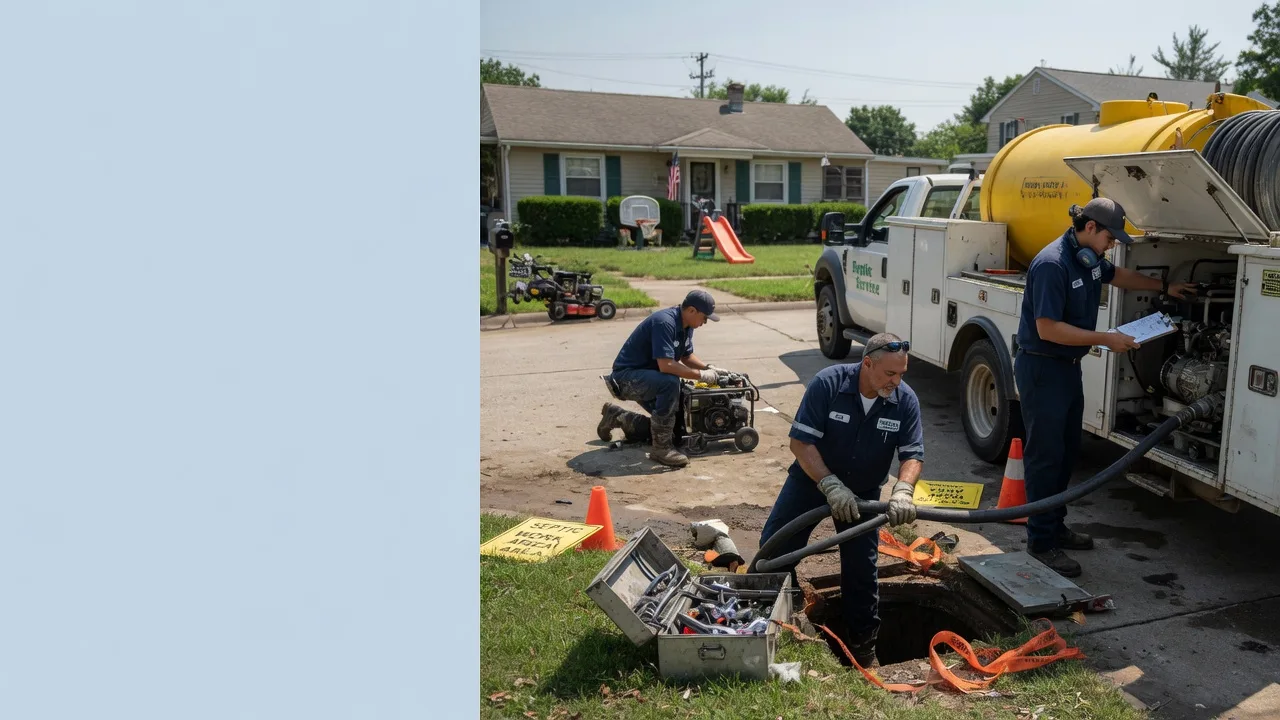 Septic Tank Pumping in Rome, IL near me